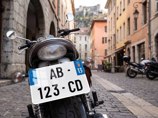 Plaque immatriculation 50cc et scooter 125 : quelles règles ?