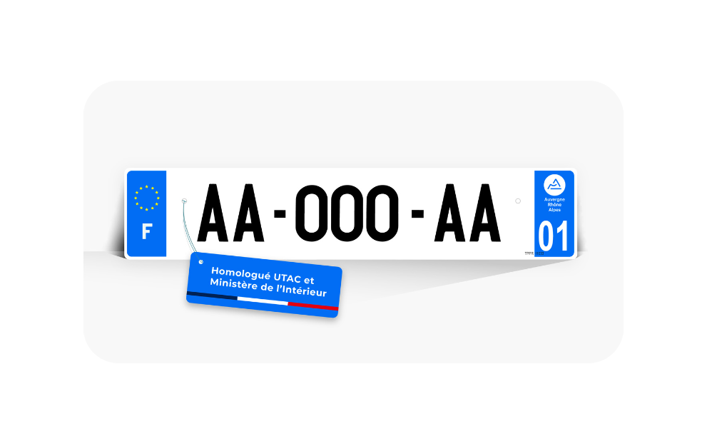 Plaque d'immatriculation en ligne - Auto ou Moto - Cmaplaque – cmaplaque