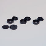 Capuchons cache-rivets noirs – Lot de 4