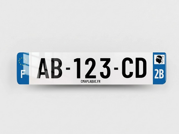 A-t-on le droit de personnaliser sa plaque minéralogique ?