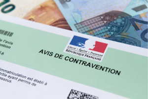 Contravention française - haut de document