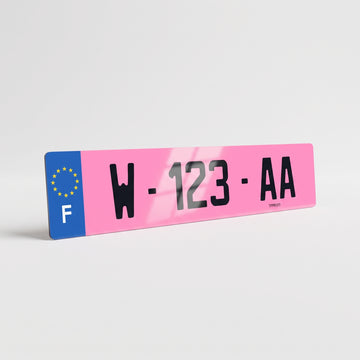 Commander votre plaque W Garage homologuée pour usage professionnel