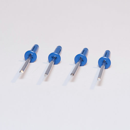 Rivets bleus – Lot de 4